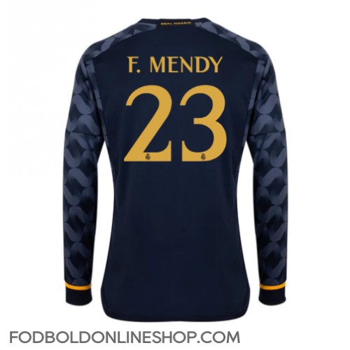 Real Madrid Ferland Mendy #23 Udebanetrøje 2023-24 Langærmet